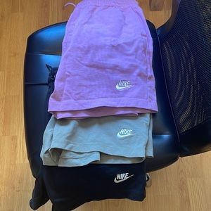 bundle of 3 nike lounge shorts